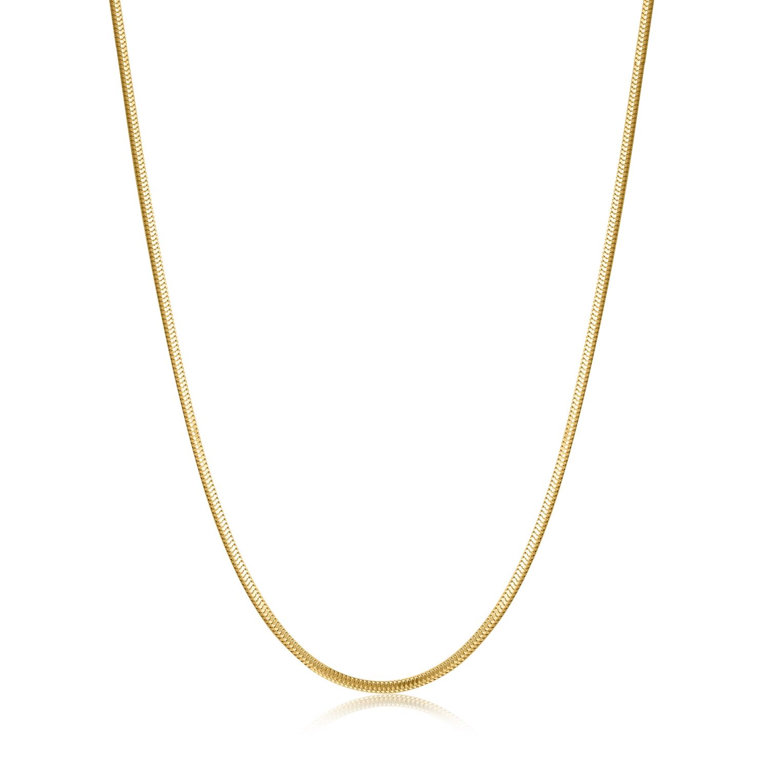 SNAKE CHAIN NECKLACE Gold