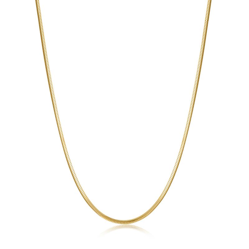 SNAKE CHAIN NECKLACE Gold