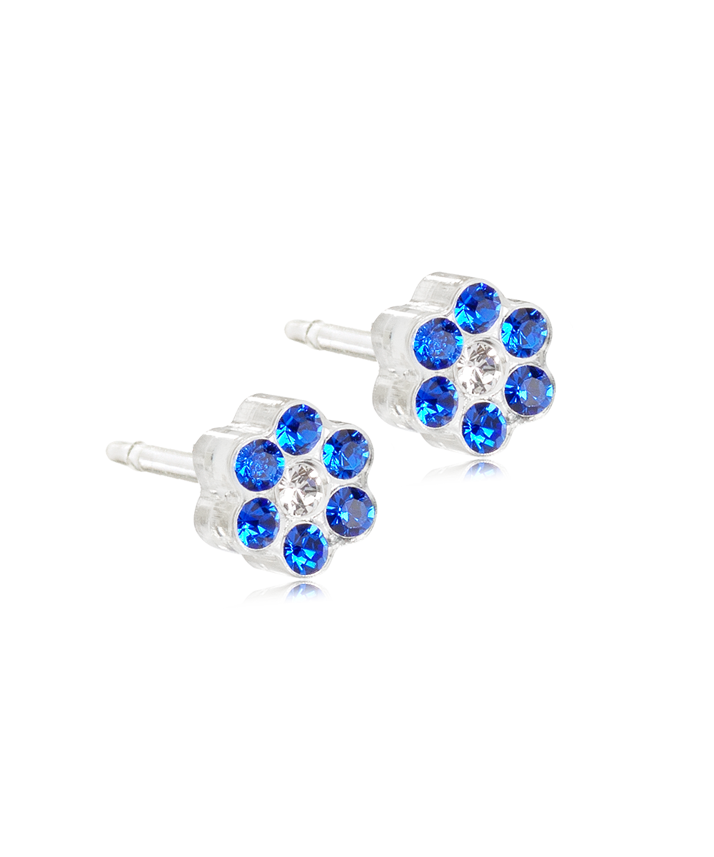MP Daisy 5 mm, Sapphire/Crystal