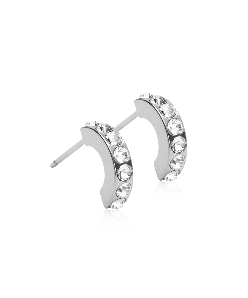 NT Pendant Brilliance Curved 10 mm, Crystal