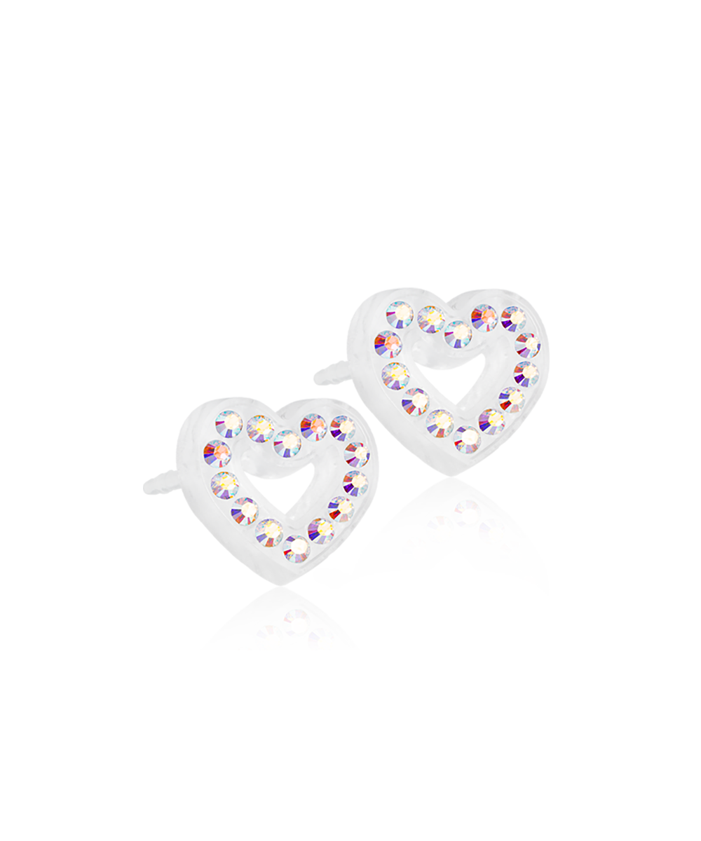 MP Brilliance Heart Hollow 10 mm, Rainbow