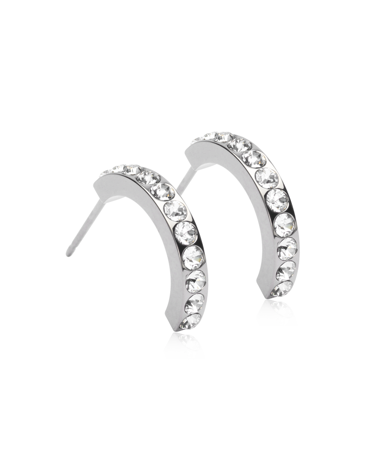 NT Pendant Brilliance Curved 15 mm, Crystal