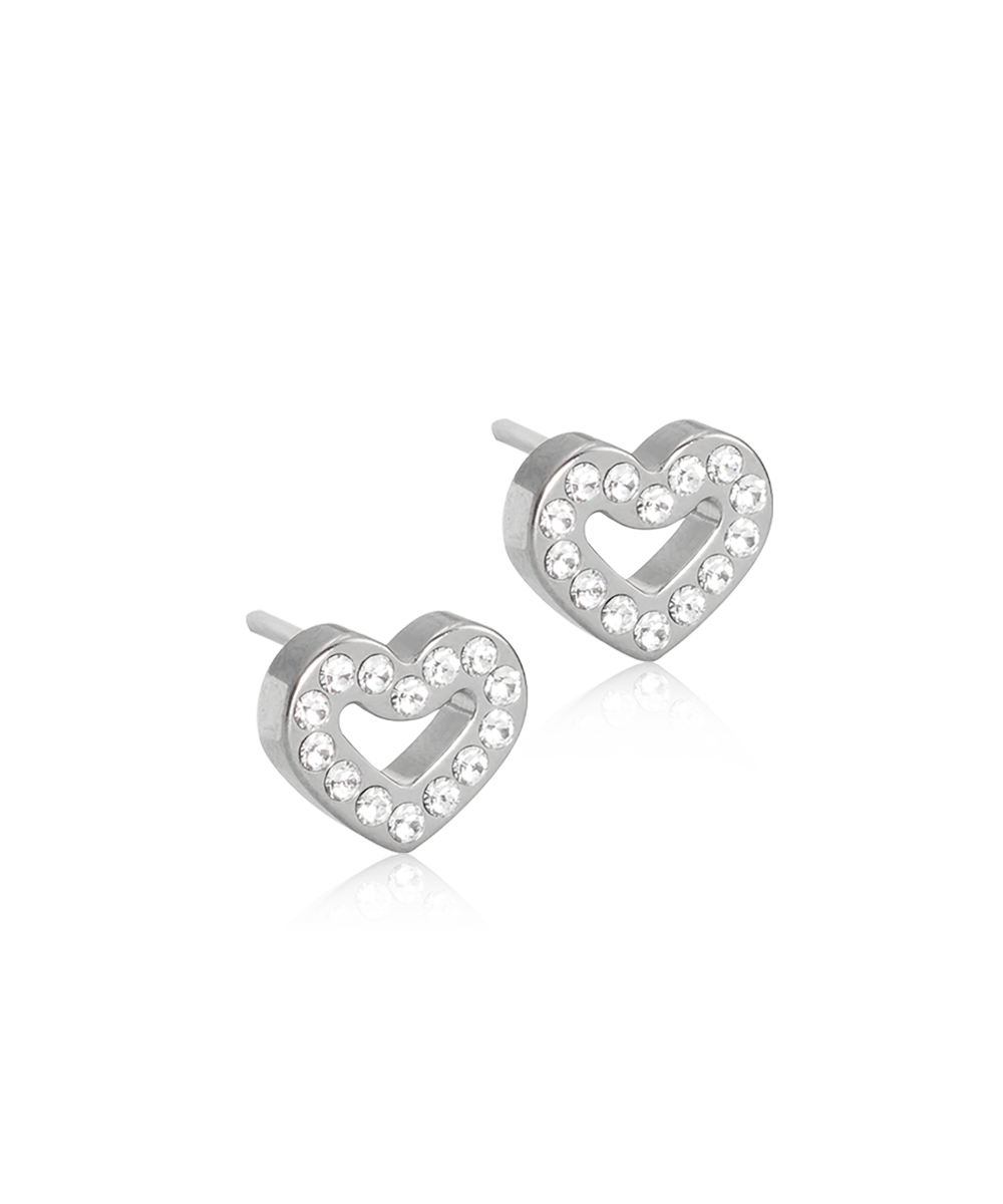 NT Brilliance Heart Hollow 8 mm, Crystal