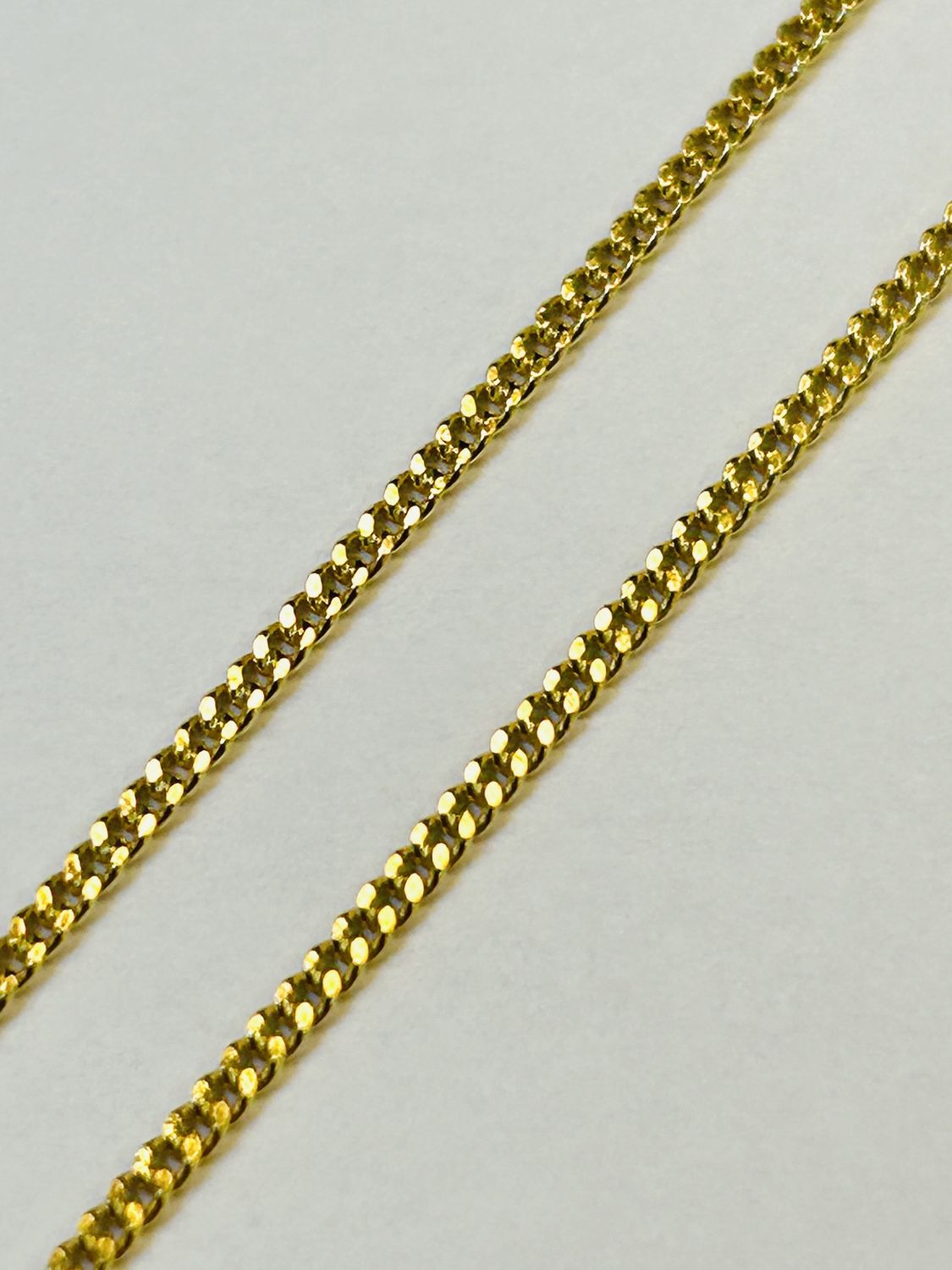 Anker ketting verguld L42