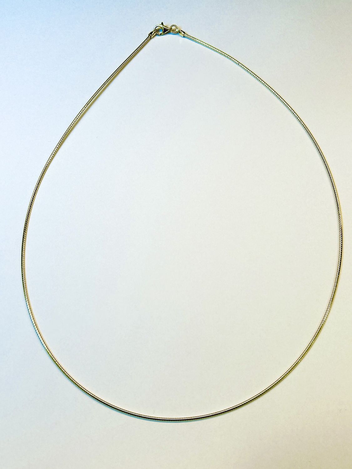 Omega-ketting verguld L45
