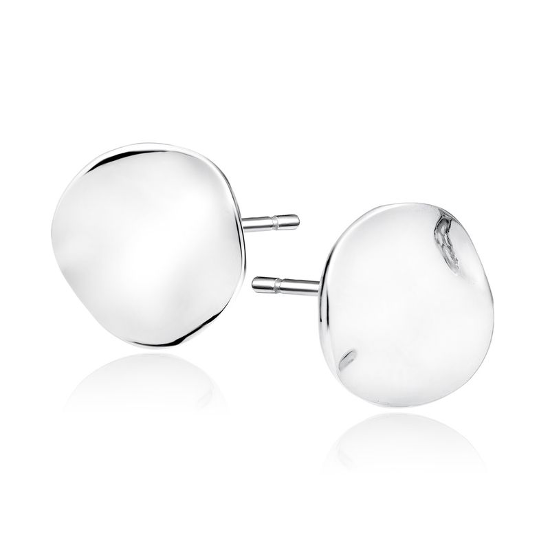 Stekers rond golvend zilver