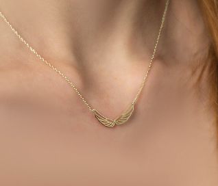 Ketting met engelenvleugels