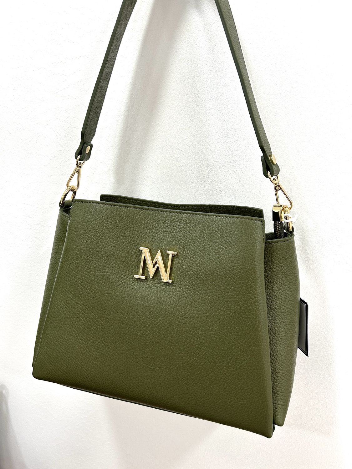 Handtas Emilia Kaki groen