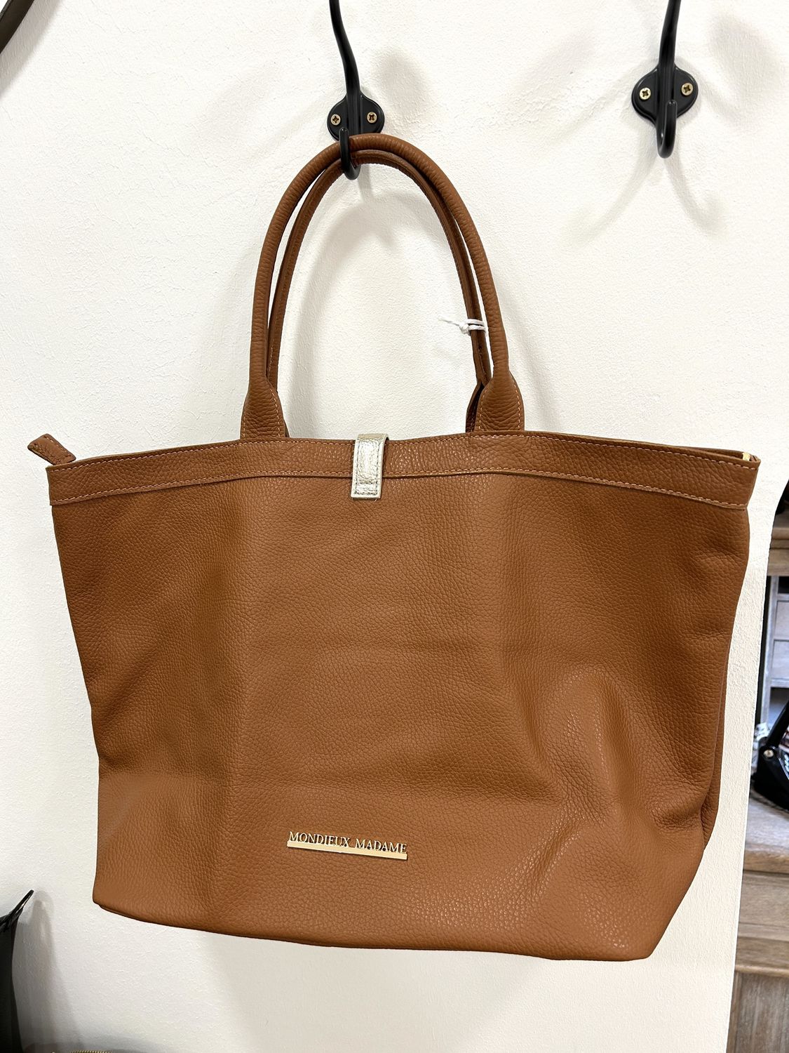 Handtas Mondieux XL Camelkleur
