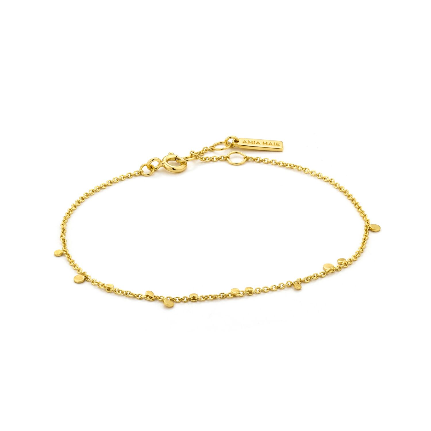 GEOMETRY MIXED DISCS BRACELET Gold