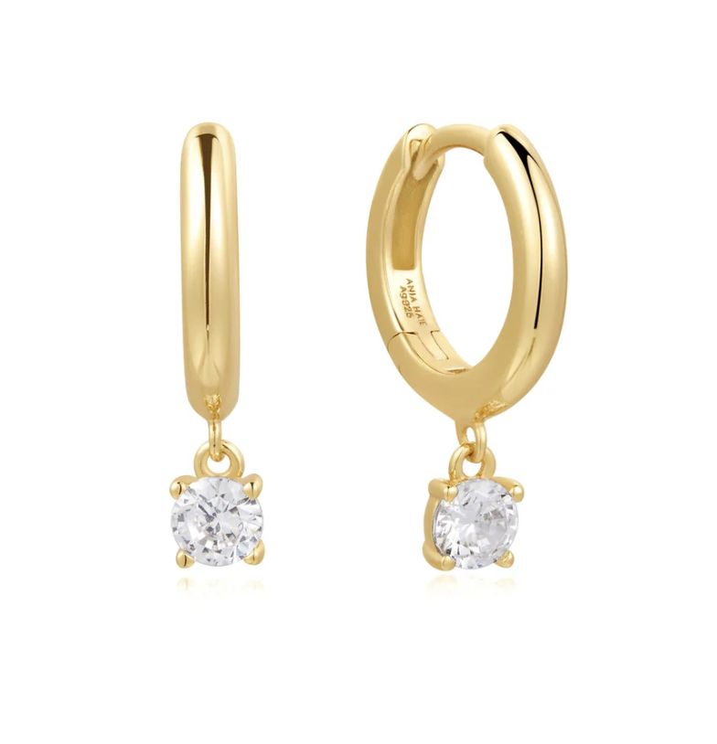 GOLD DROP SOLITAIRE HUGGIES