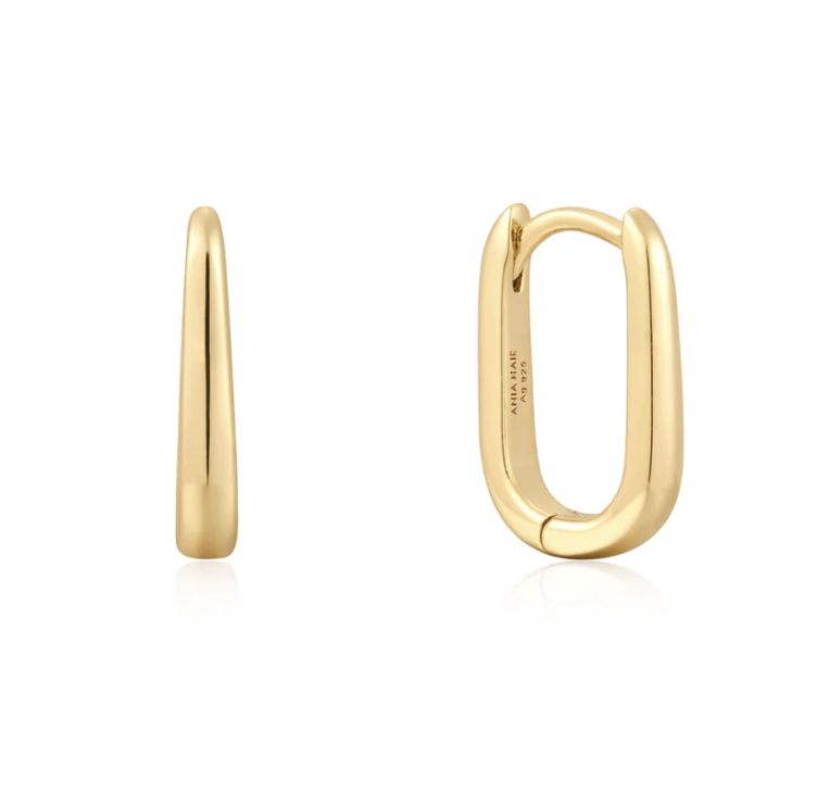 GOLD OVAL HUGGIES