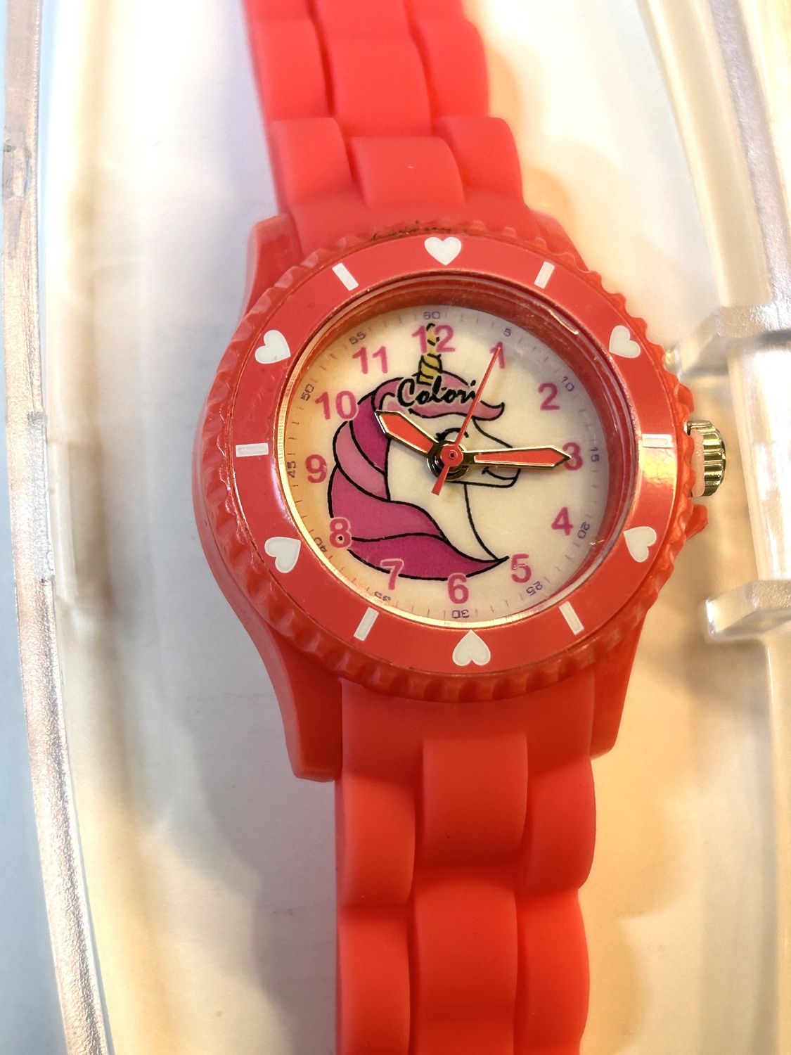 Kinderhorloge Light Pink Unicorn
