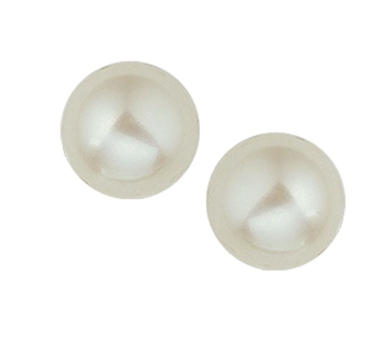 Oorbellen parel 9mm