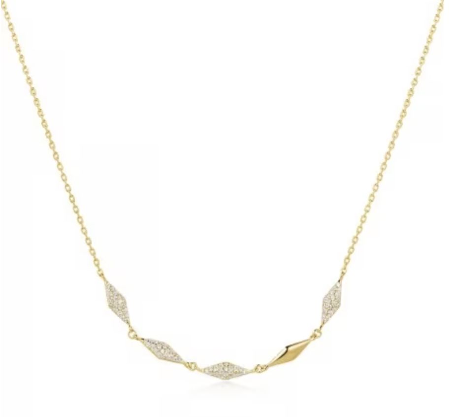 GOLD MULTI SPARKLE NECKLACE