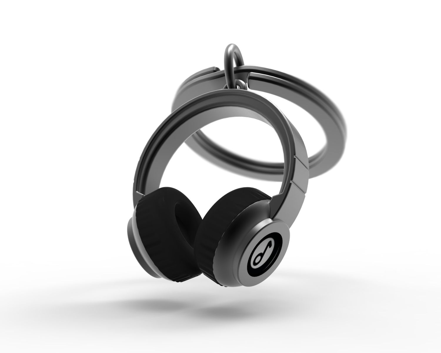 3D Sleutelhanger Headphone