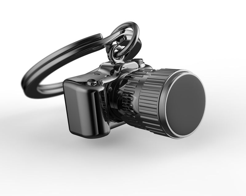 3D Sleutelhanger Reflex Camera