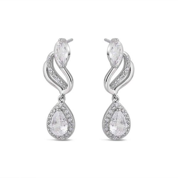 Feestoorbel met zirkonia Lucia 0578