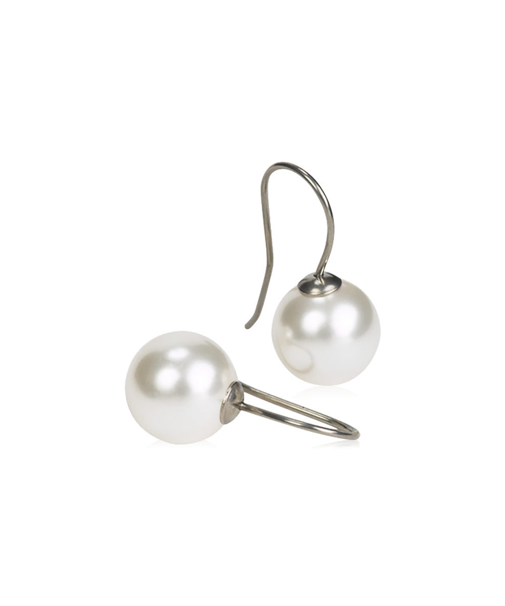 NT Pendant Pearl 12 mm, White