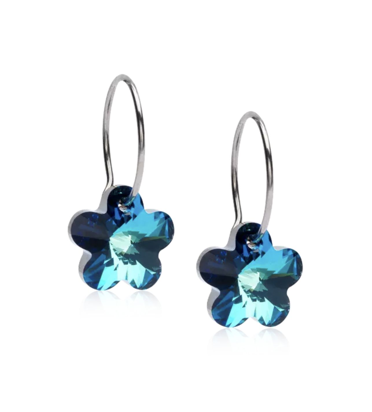 NT EAR RING 14mm, Flower