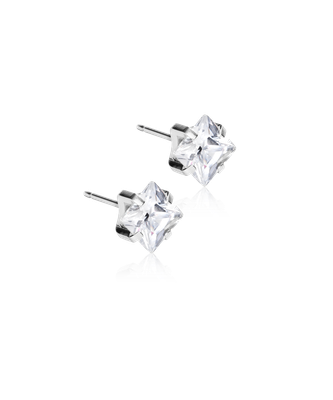 ST Tiffany Edge 7mm CZ white