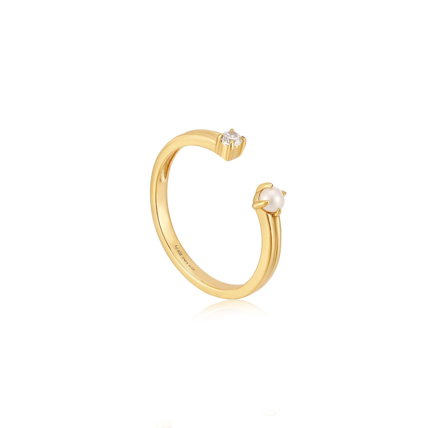 PEARL SPARKLE ADJUSTABLE RING