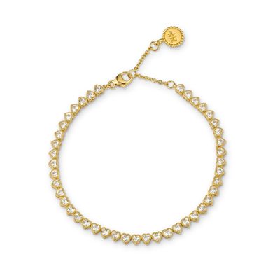 Armband met hartjes - 22445Y