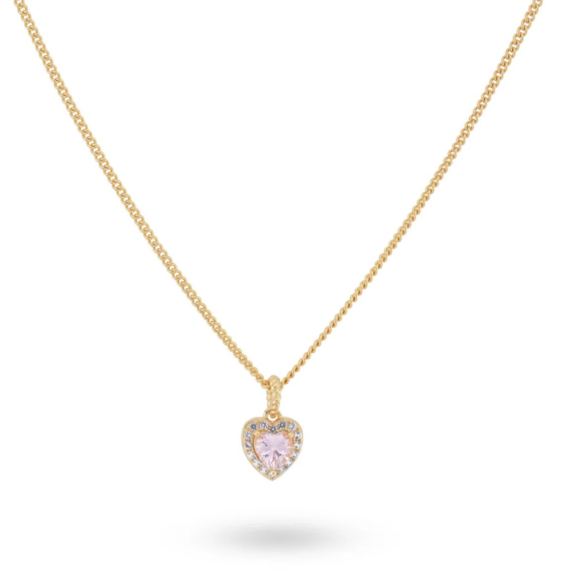 Collier met hartvormige hanger - 32457Y