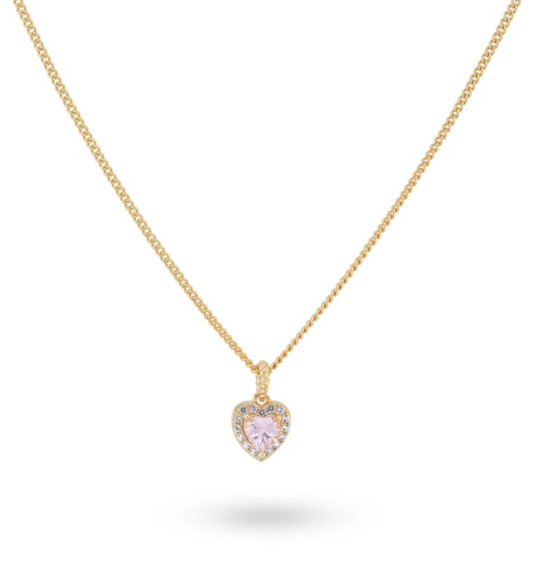 Collier met hartvormige hanger - 32457Y