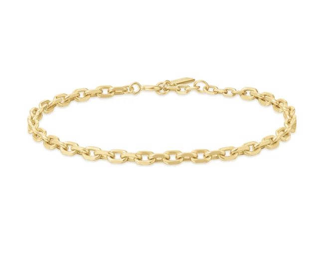 GOLD MEDIUM CHAIN BRACELET