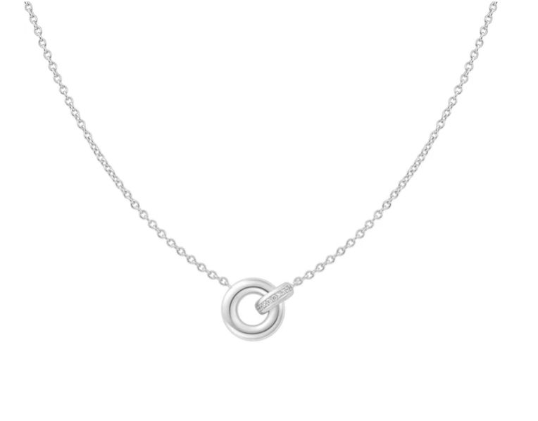 SILVER LINKED NECKLACE