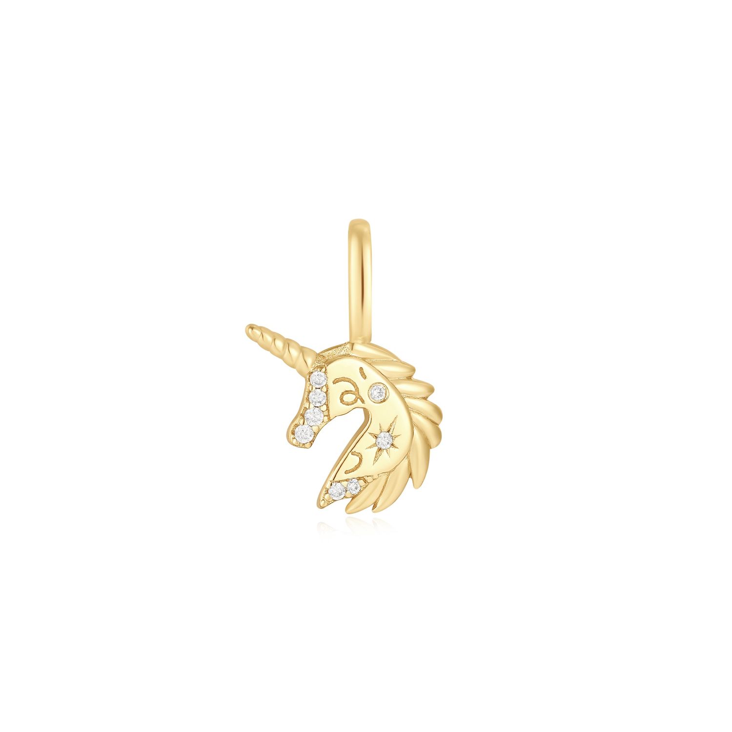 GOLD UNICORN CHARM