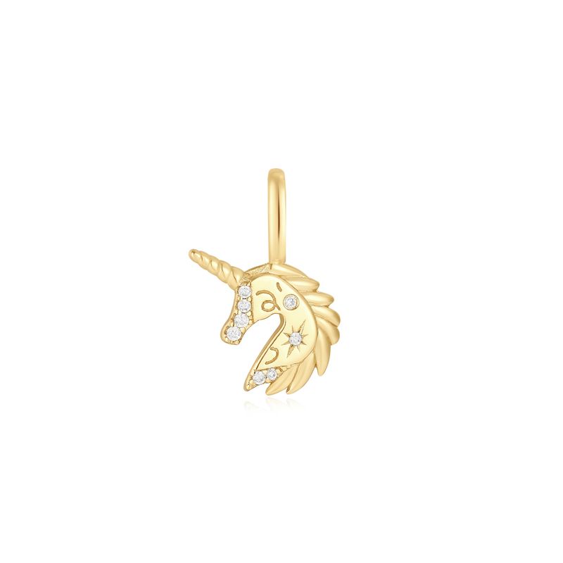 GOLD UNICORN CHARM