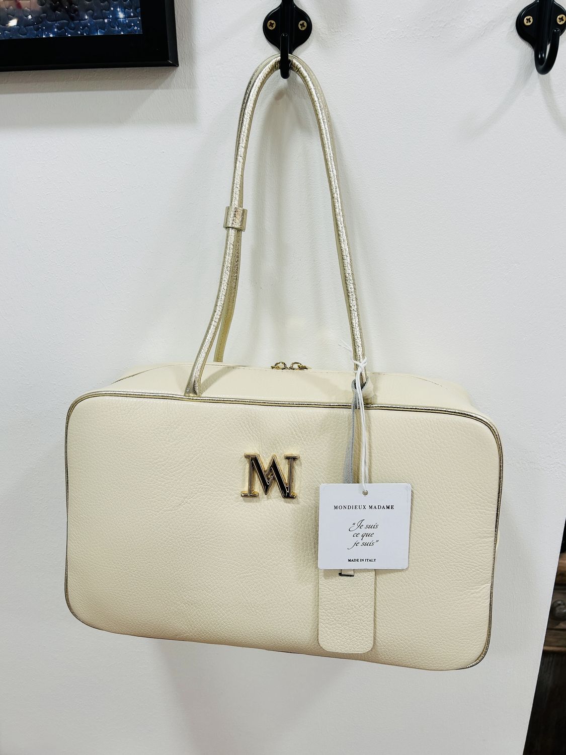 Handtas Claire XL Ecru
