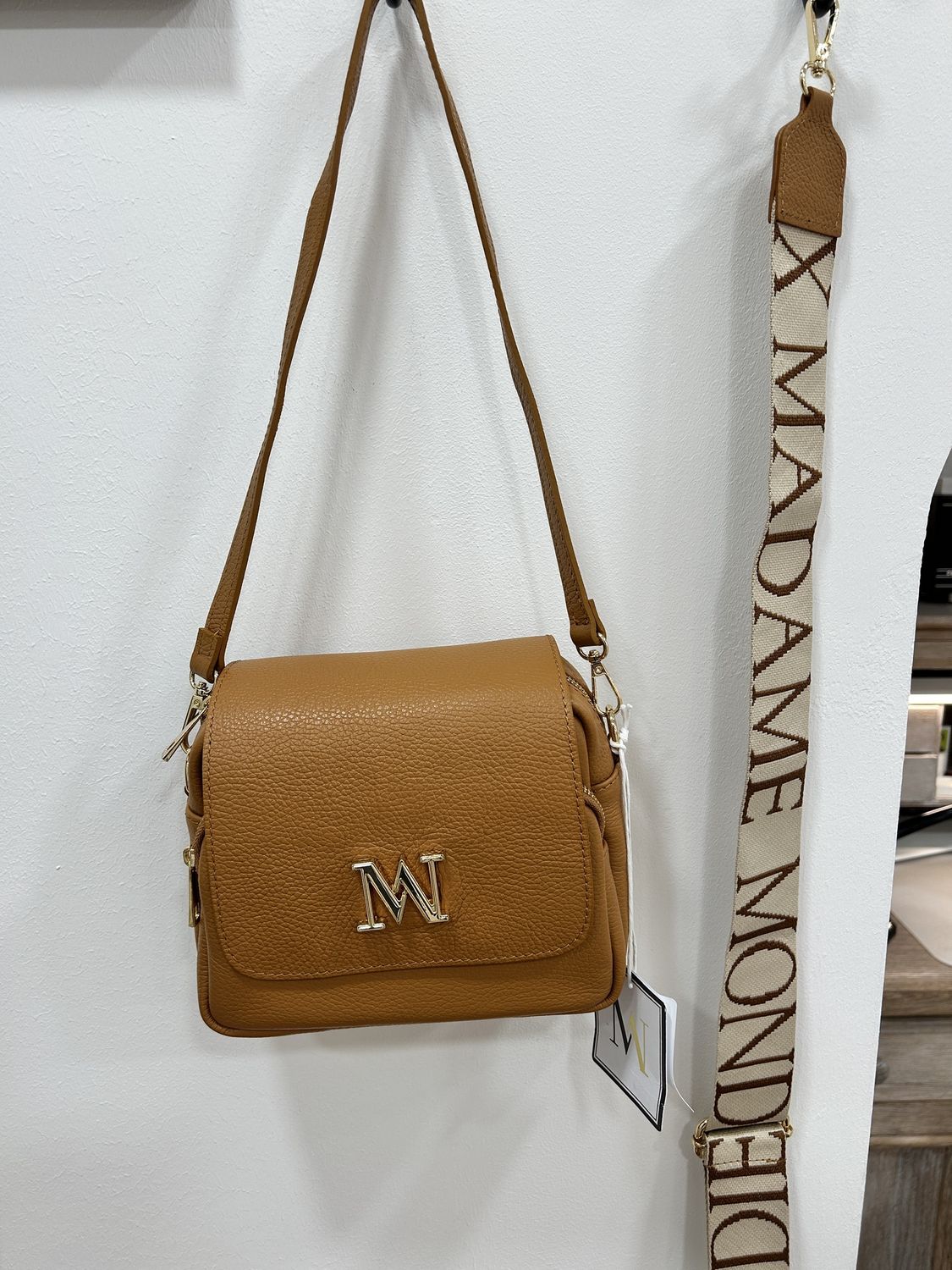 Handtas Alvary Camel