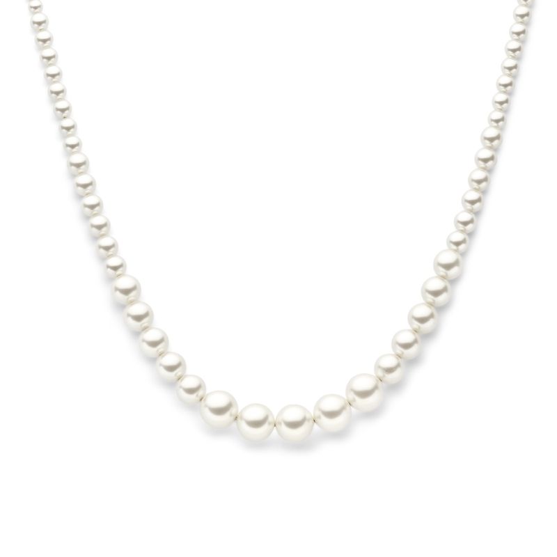 Collier synth. parel 41 + 4 cm