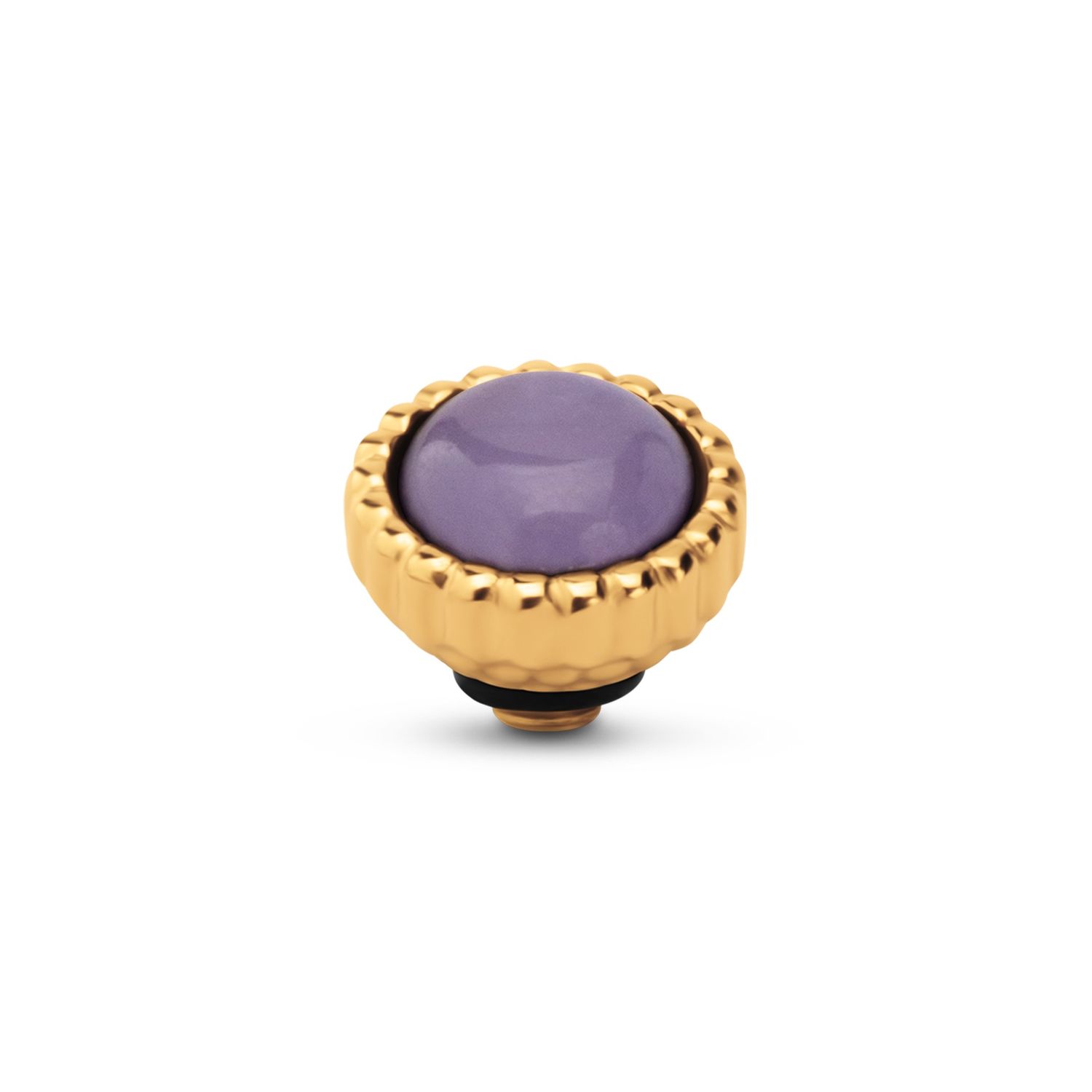 TMD9 TW Bali Gem Petite, Kleur: Goud, Kleur steen: Purple Jade