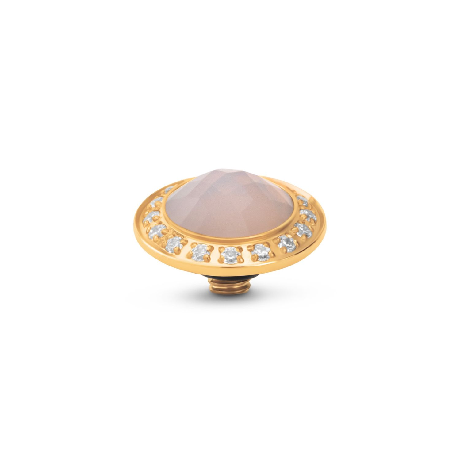 TME8 TW Glimmer, Kleur: Goud, Kleur steen: Flanel Beige