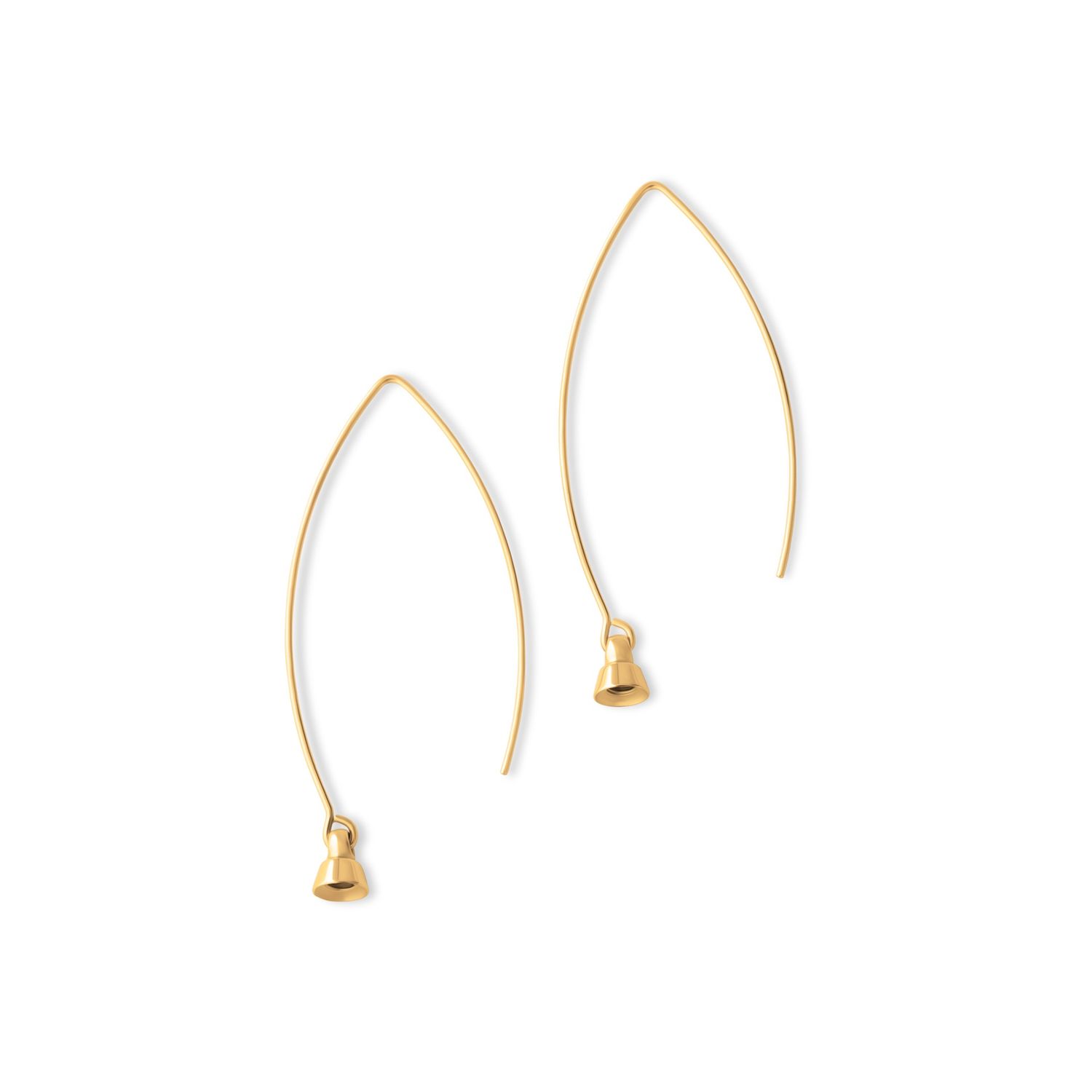 TE08 Tw Tessy Earrings, Kleur: Goud