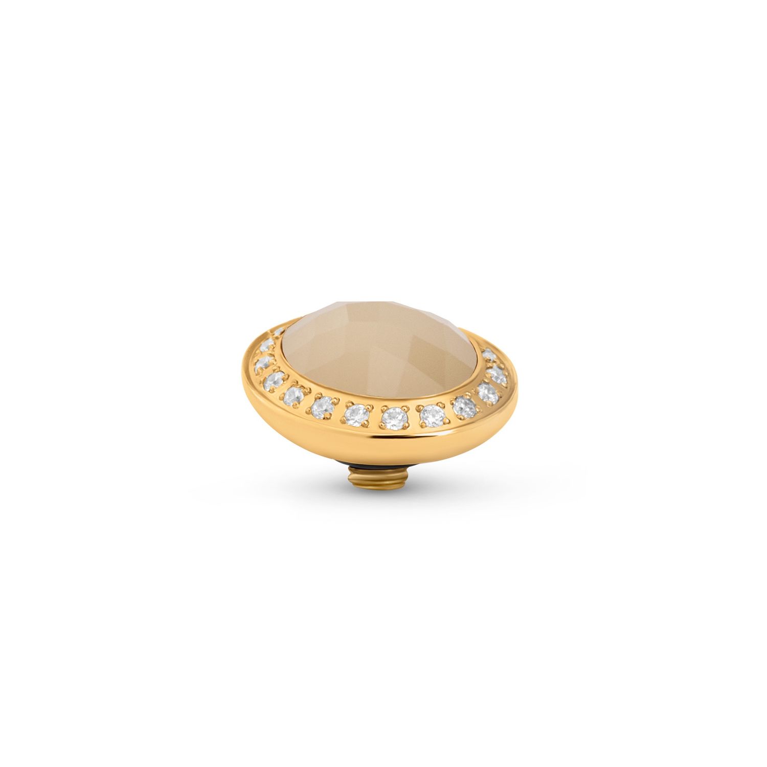 TMF4 Tw Jelly, Kleur: Goud, Kleur steen: Latte
