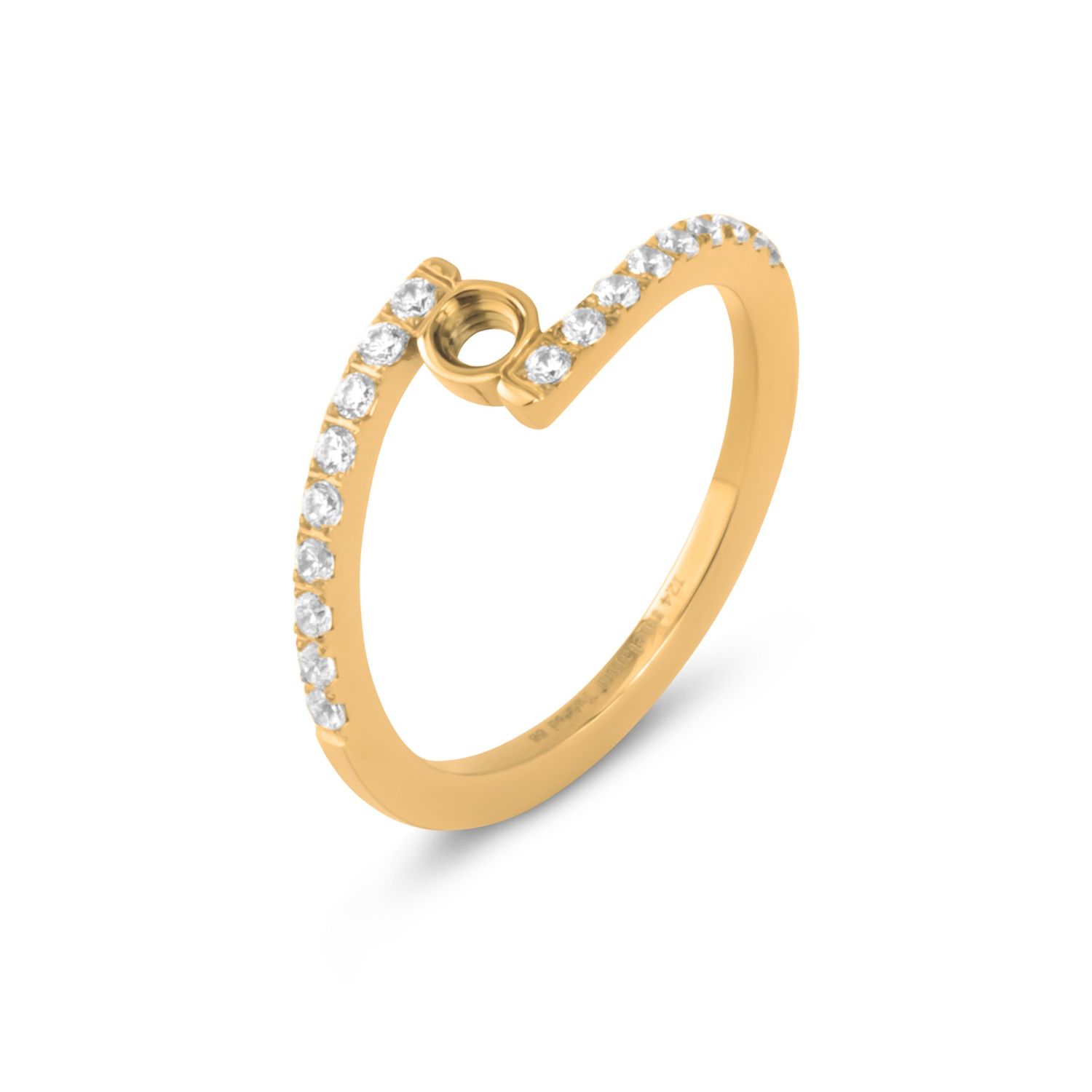 TR45 Tegan, Kleur: Goud, Size: 48