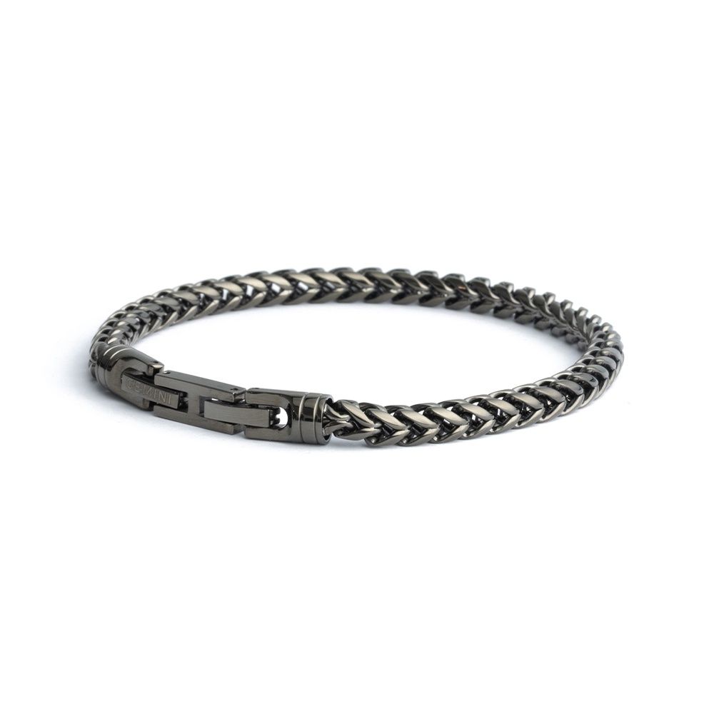 Heren armband Milia Black, Maat: XS-S