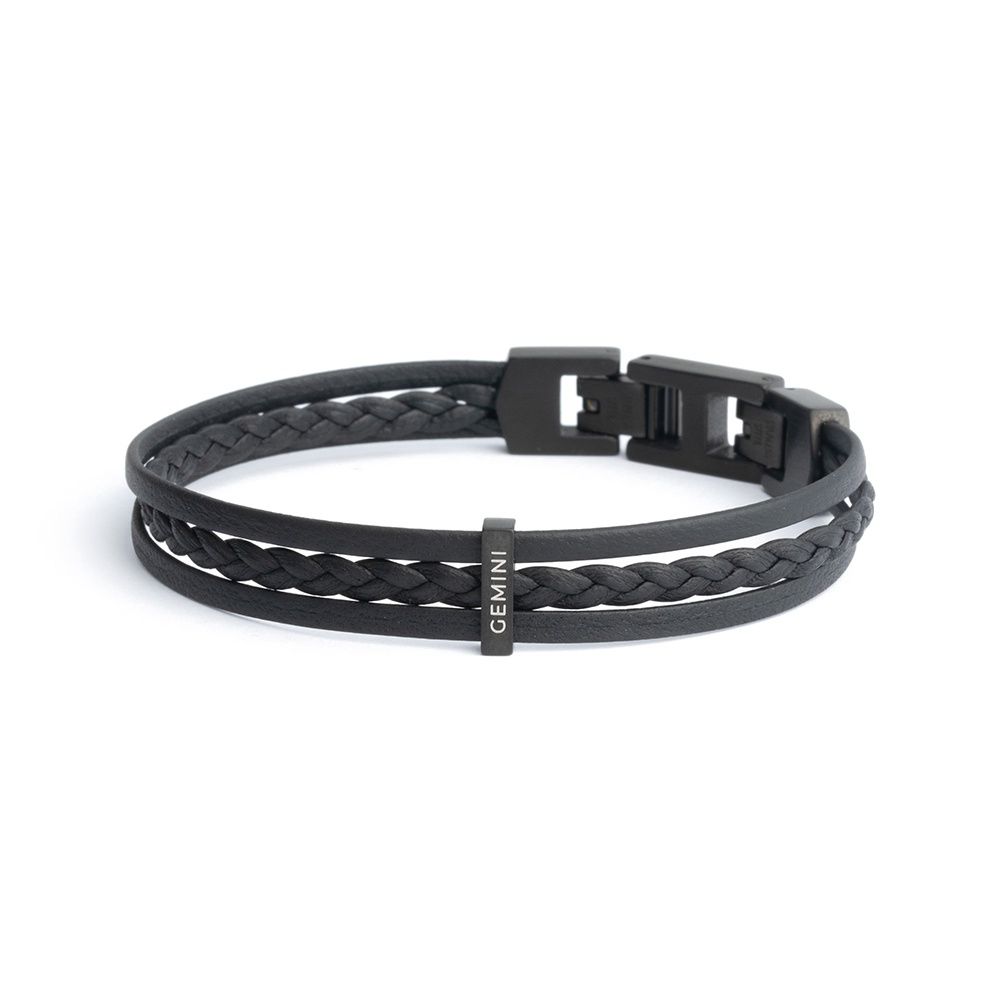 Armband Ter Black O61, Maat: M-L