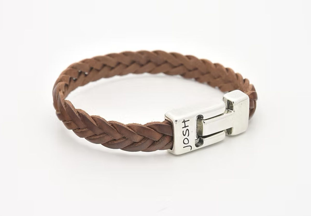 Armband 24456 Cognac / Silver sluiting