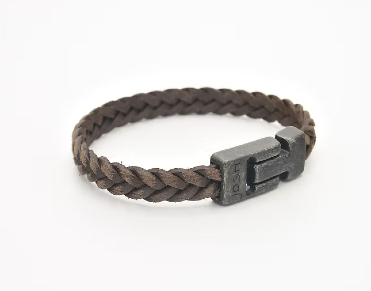 Armband 24831 Brown / Sluiting Vintage Black