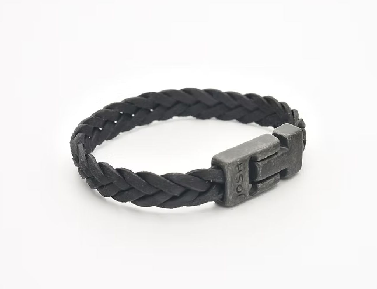 Armband 24831 Black / Vintage Black sluiting