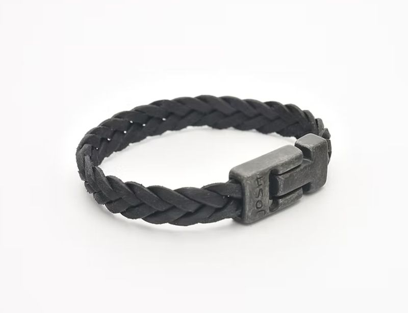 Armband 24831 Black / Vintage Black sluiting