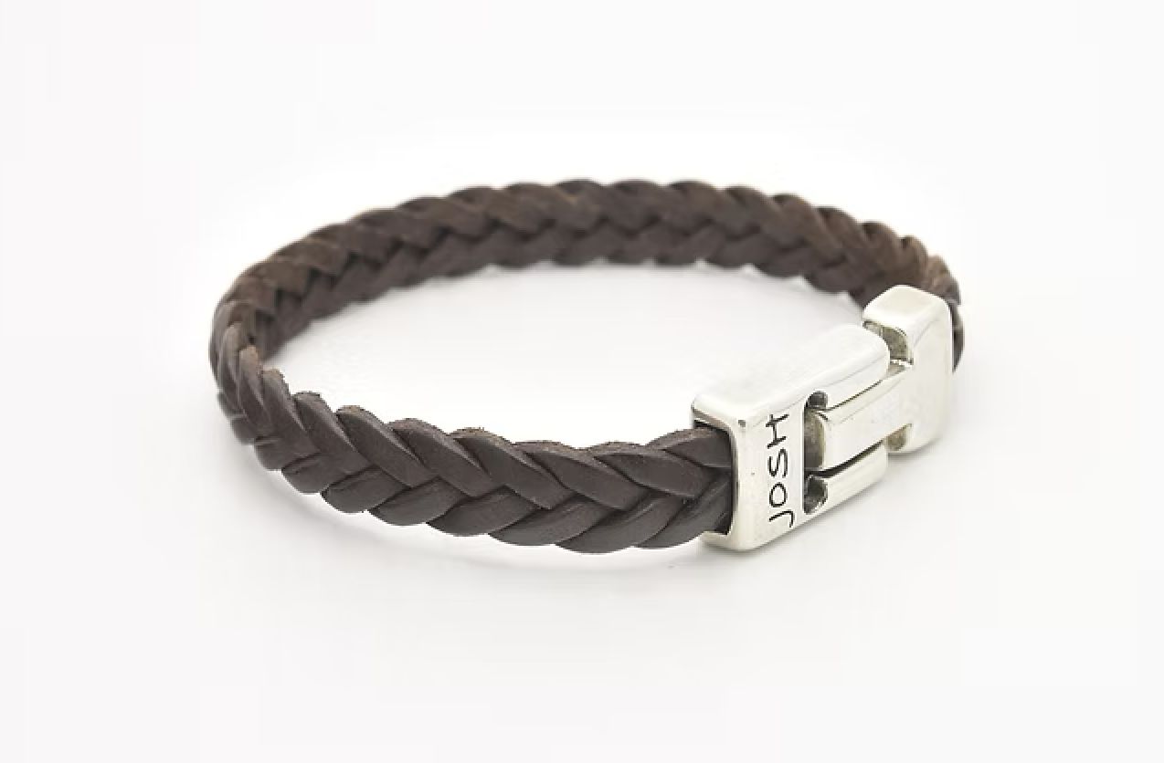 Armband 24456 Brown/ Silver sluiting
