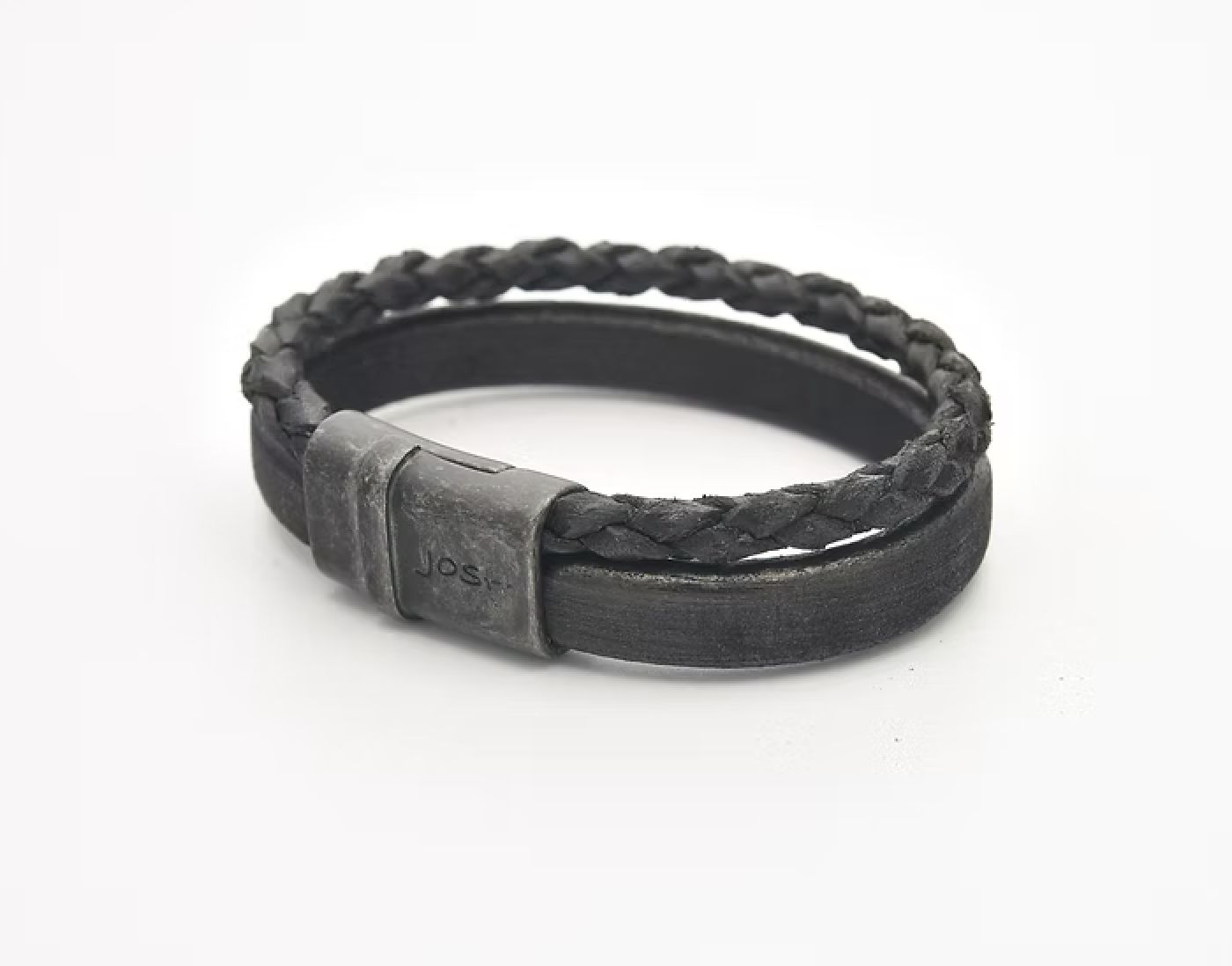 Armband 09264 Black - Sluiting Vintage Black