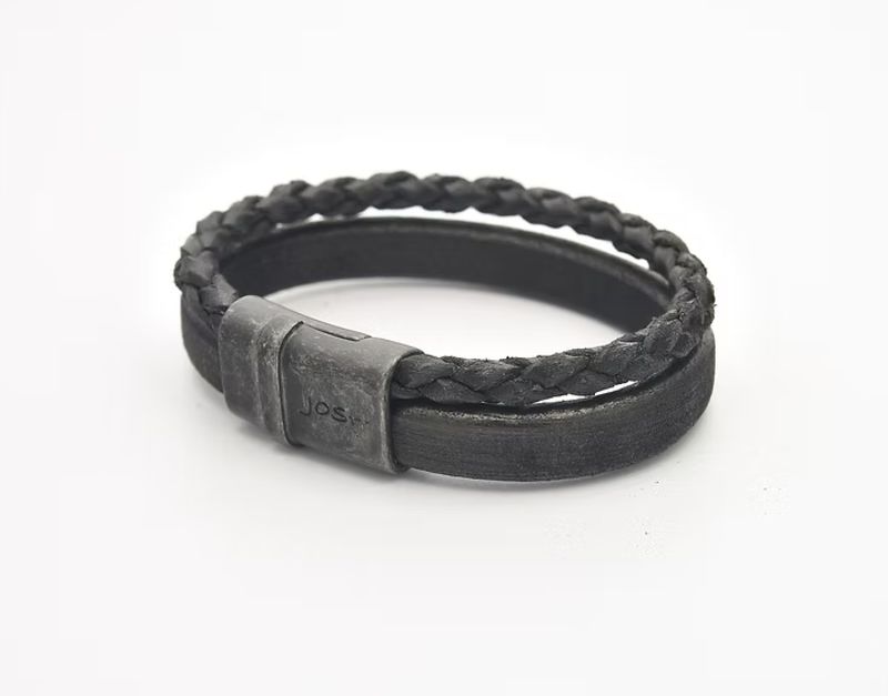 Armband 09264 Black - Sluiting Vintage Black